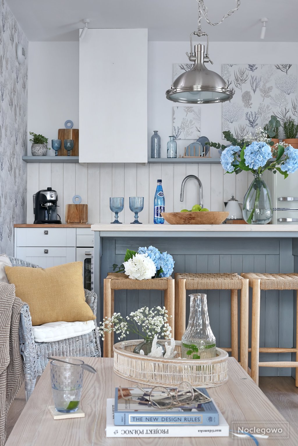 Apartament - salon z aneksem kuchennym - Apartament Aqua Przystań 80 - Rumia Novum, Pomorze