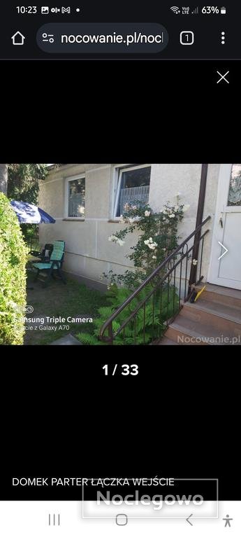 DOMEK  PARTER  - Ciechocinek Domki całoroczne i pokojez łazienkami osobne wejścia. Kuchnia