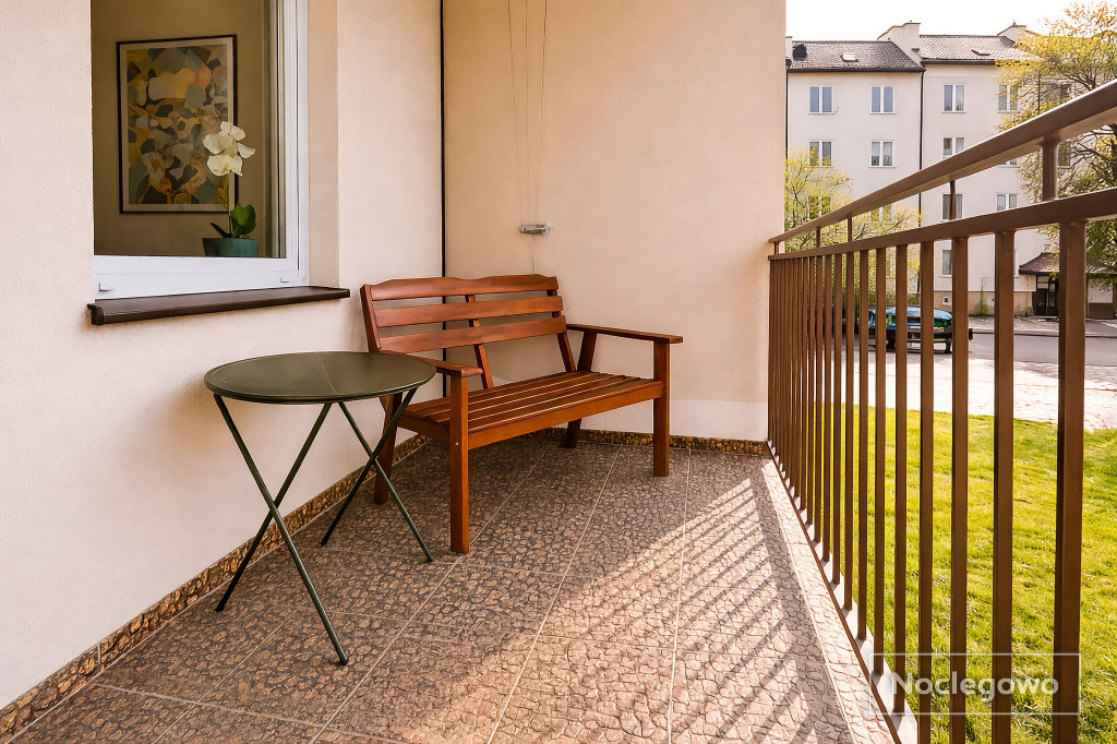 Zdjęcie balkonu - Apartament Milbertus - Spokojna część Sandomierza