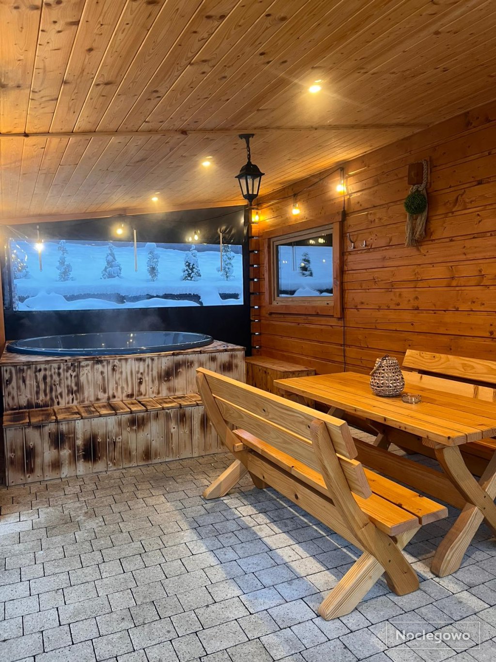Domki z jacuzzi i sauną