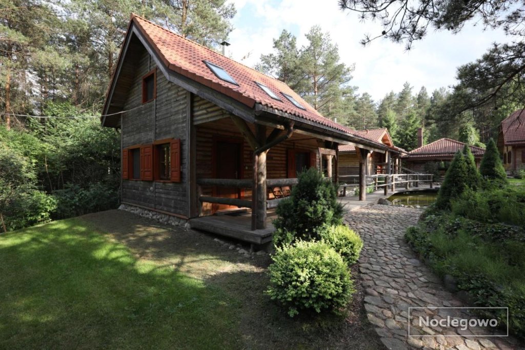 Leśny Zakątek balia kąpielowa ognisko sauna basen rowery w cenie pobytu Realizujemy Podlaski bon turystyczny