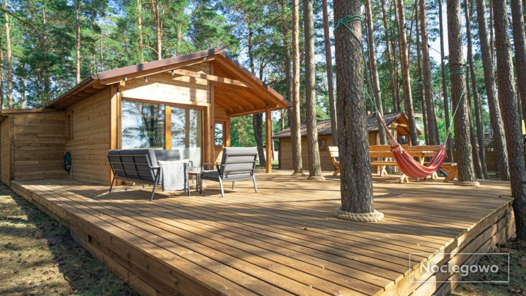 Słoneczny Domek Borsk nr 2 i 15 - nad samym jeziorem w pierwszej linii