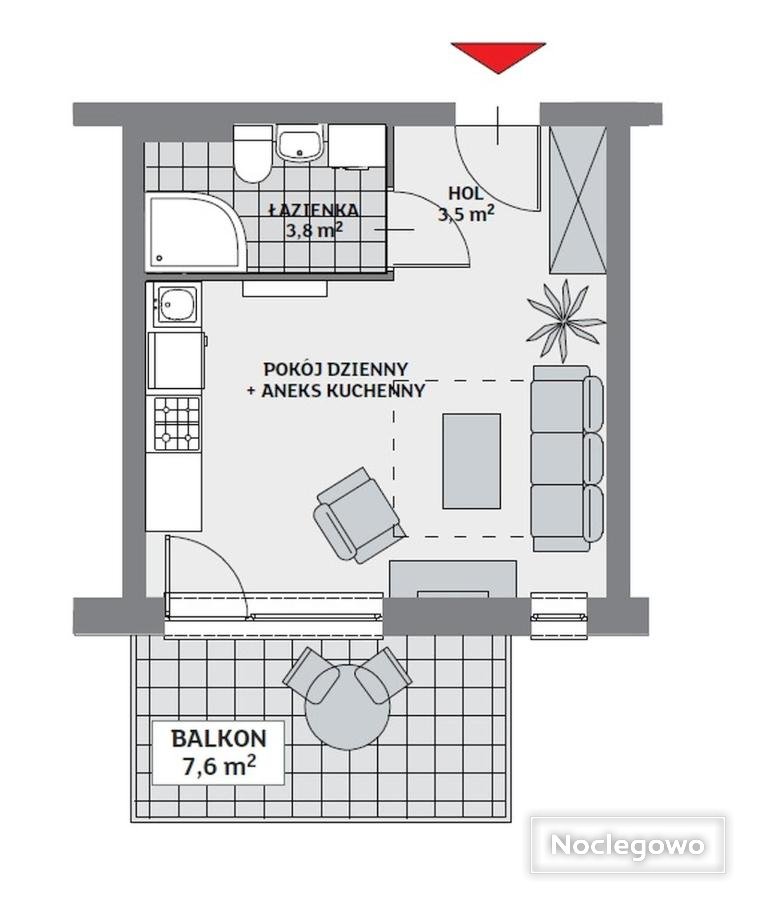 Apartament nr 39 Baltic Park