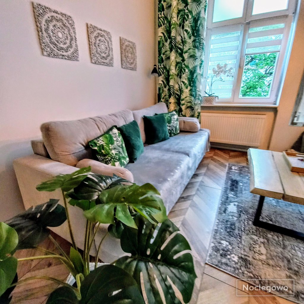 Salon pokój dzienny - Apartament Mickiewicz - Center 