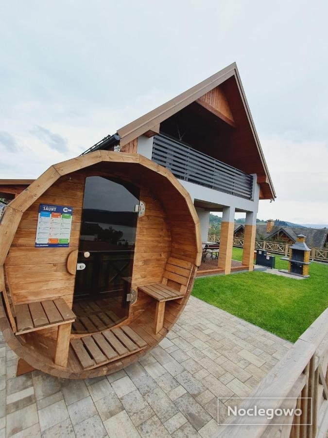 Dom na Wzgórzu SŁOŃCE na wyłączność JACUZZI ELEKTRYCZNE SAUNA ROWERY