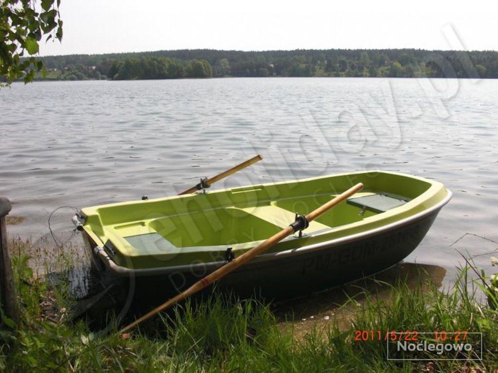 łódka - Dom letniskowy nad jeziorem Kaszuby