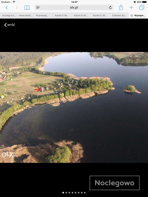Domek Łubowo/Ostroróg jezioro Niewlino