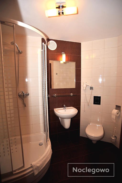 łazienka - apartament w hotelu Arka w Kołobrzegu