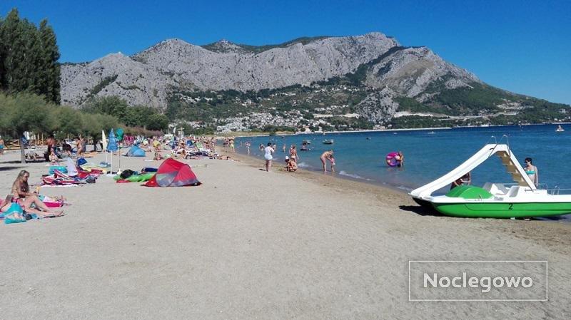 Sandbeach = 350m - Apartments Galic, Omis-Duce Riviera