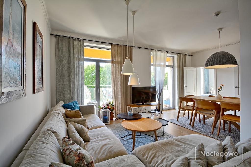 Penthouse DIUNE D403A - Salon - Apartamenty w Kołobrzegu | komfortowy wypoczynek w pobliżu morza