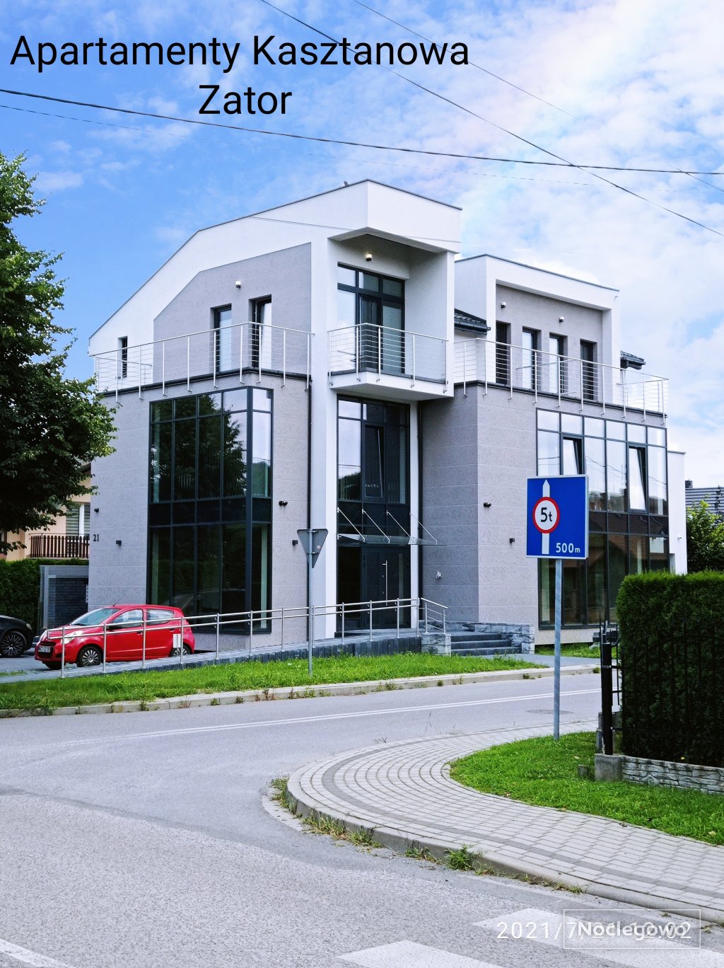 budynek - Apartamenty Kasztanowa Zator
