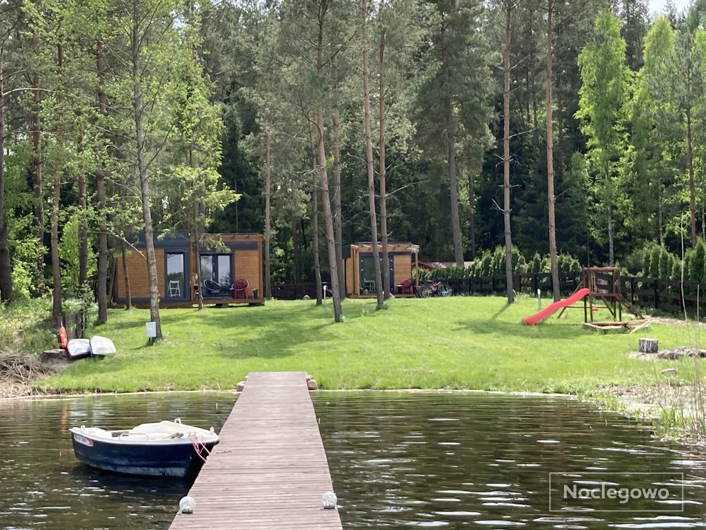 Makosieje Resort-nowoczesny domek rekreacyjny 20m od jeziora