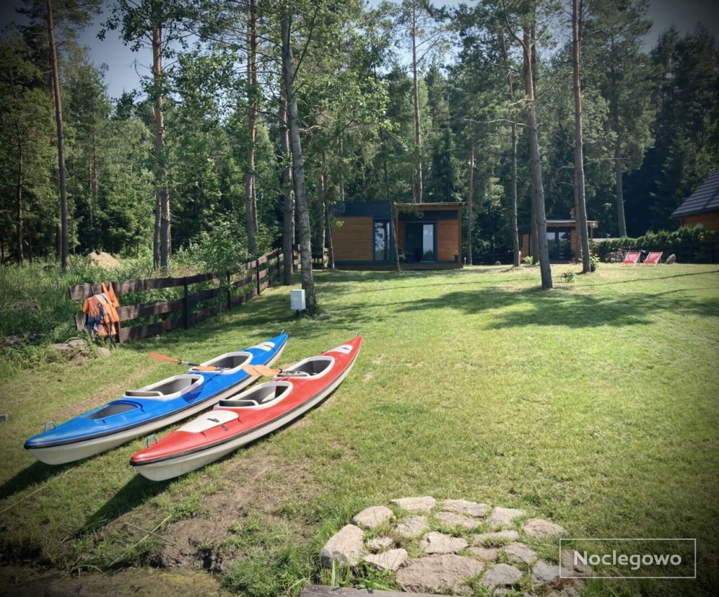 Makosieje Resort-nowoczesny domek rekreacyjny 20m od jeziora