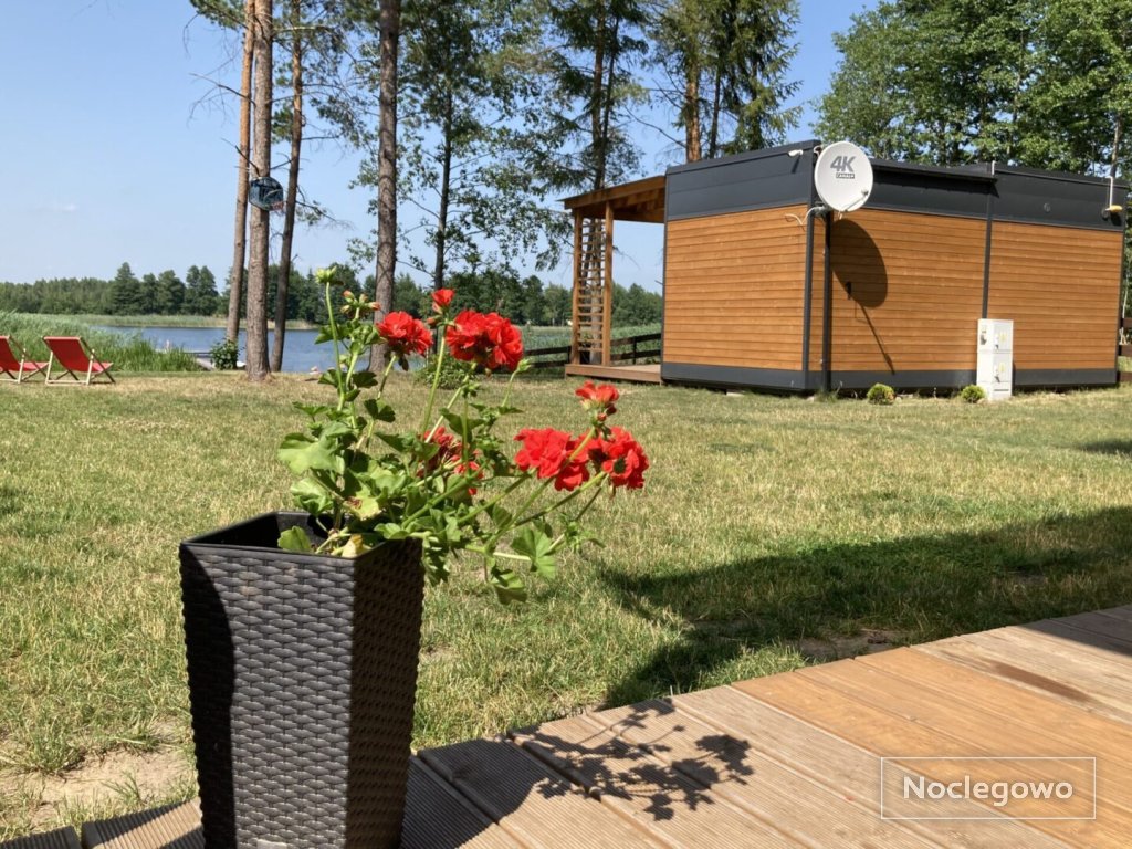 Makosieje Resort-nowoczesny domek rekreacyjny 20m od jeziora