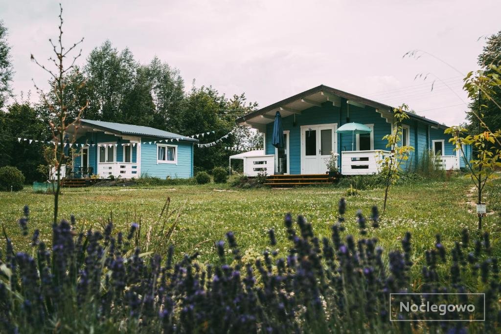 Całoroczne drewniane domki nad potokiem Sudety, Kotlina Kłodzka Niebieska Osada