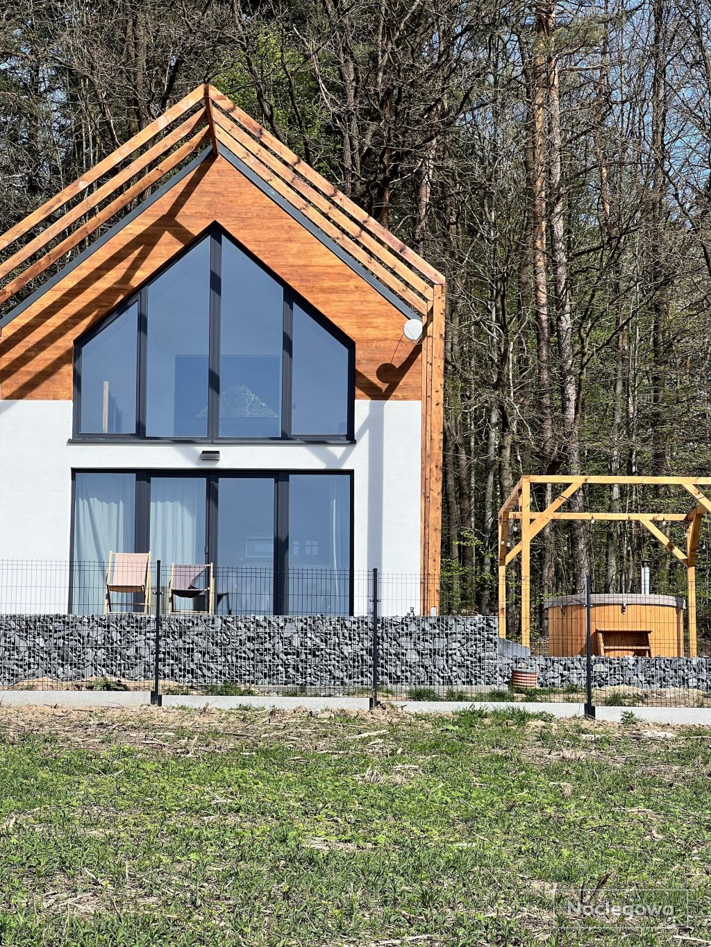 Nowoczesny domek z pięknym widokiem na Beskidy