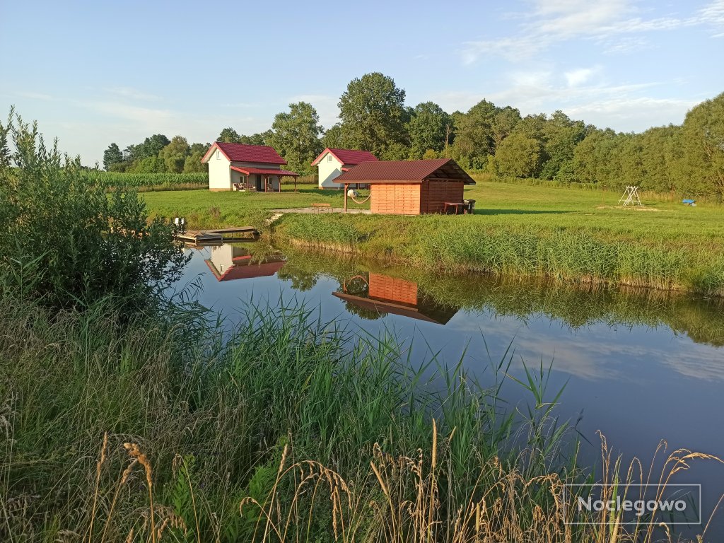 Domek nad stawem