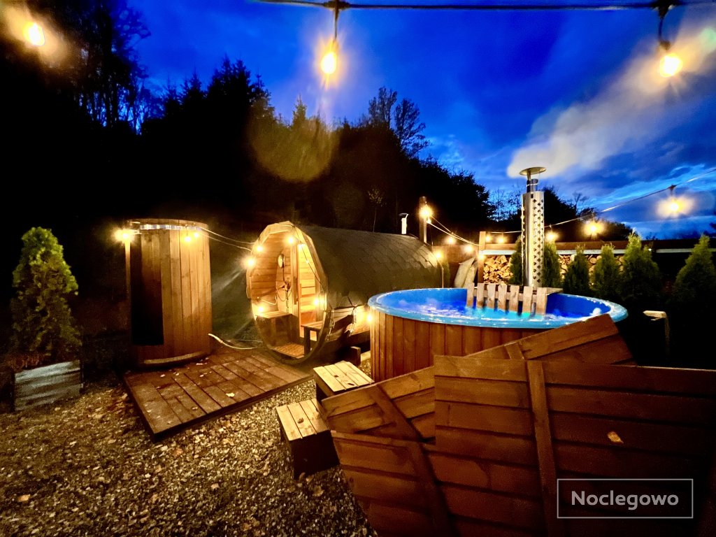 Domy z jacuzzi na wyłączność i saunami