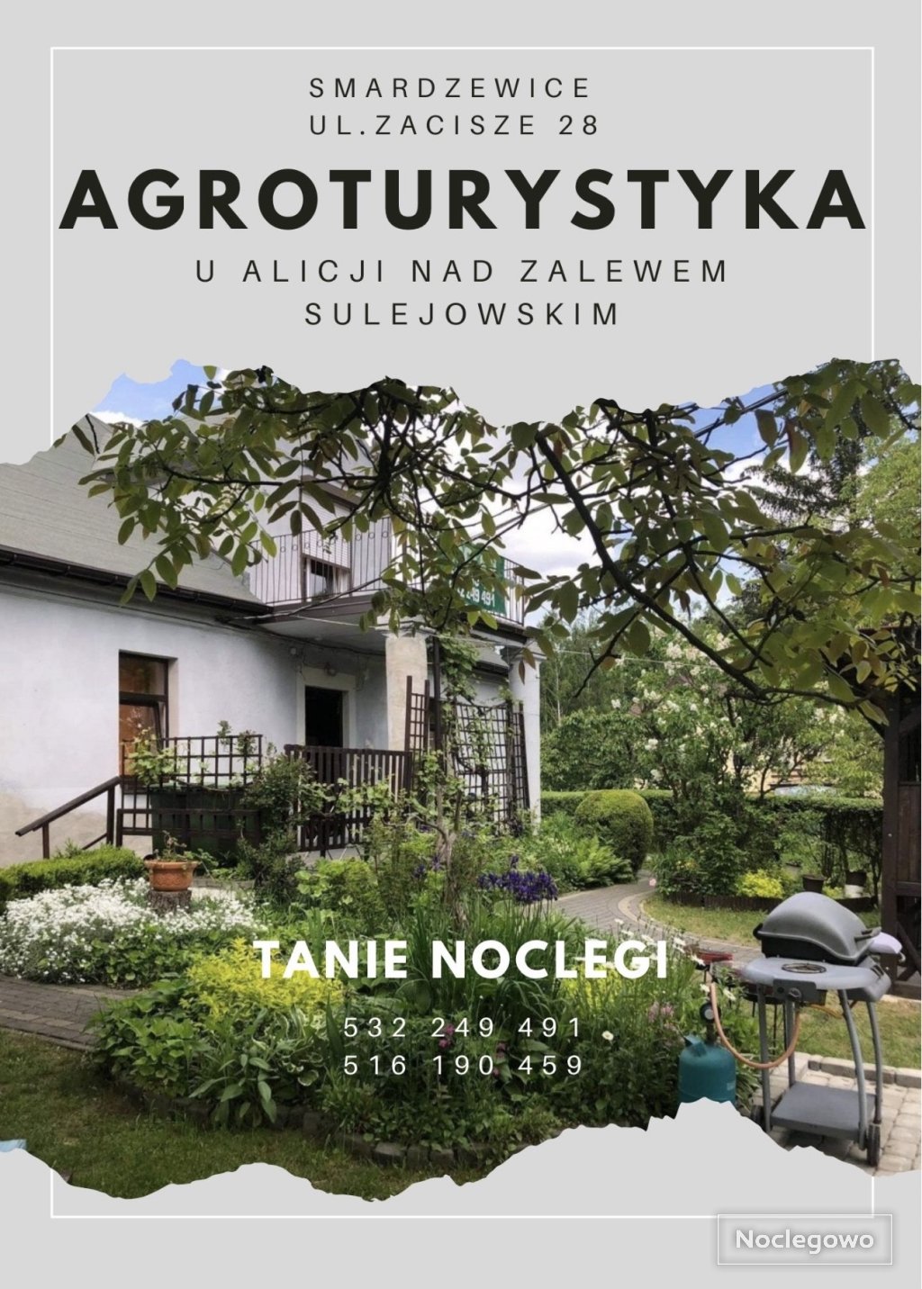 Agroturystyka U Alicji nad Zalewem Sulejowskim