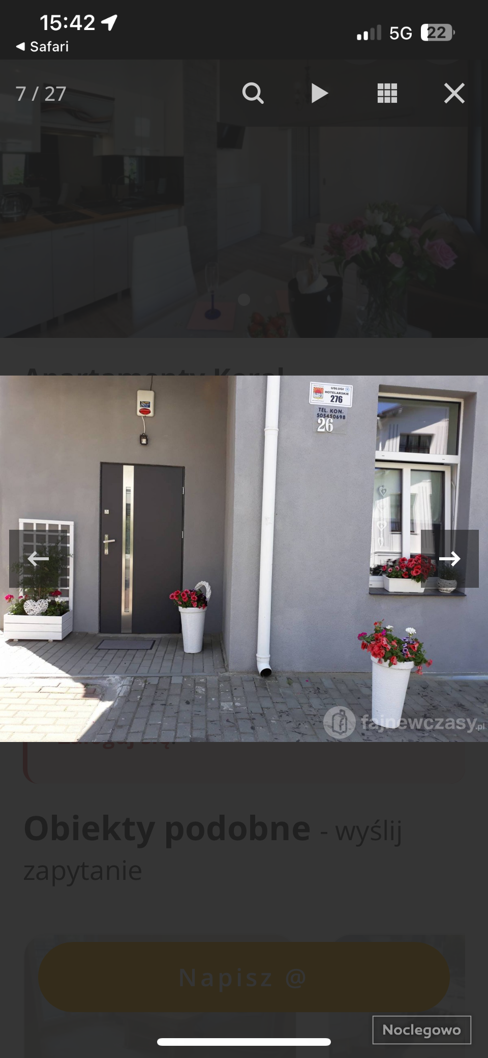 Apartament numer 1 - Apartamenty Koral | Blisko morza 200m