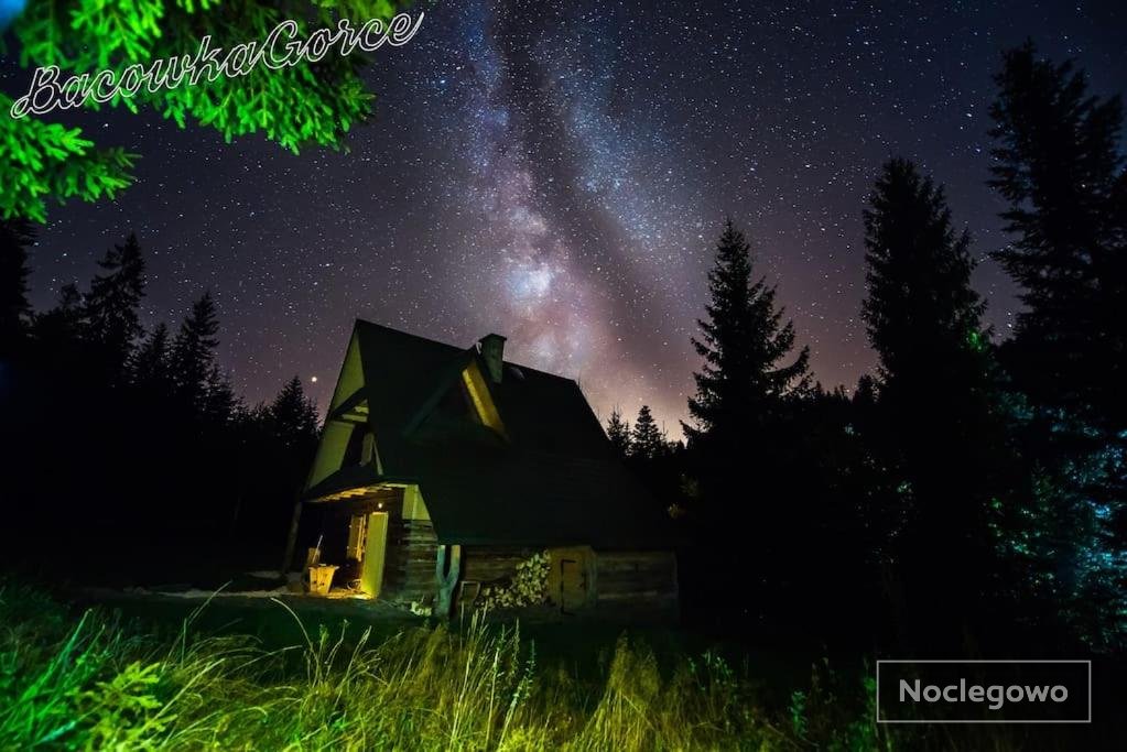 Prawdziwy domek w górach