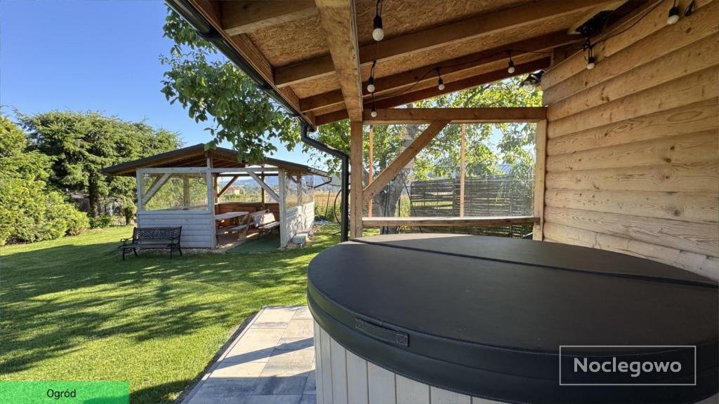 Apartament Słoneczna Dolina Magurki bania jacuzzi balia ogrodowa Szczyrk-Wilkowice