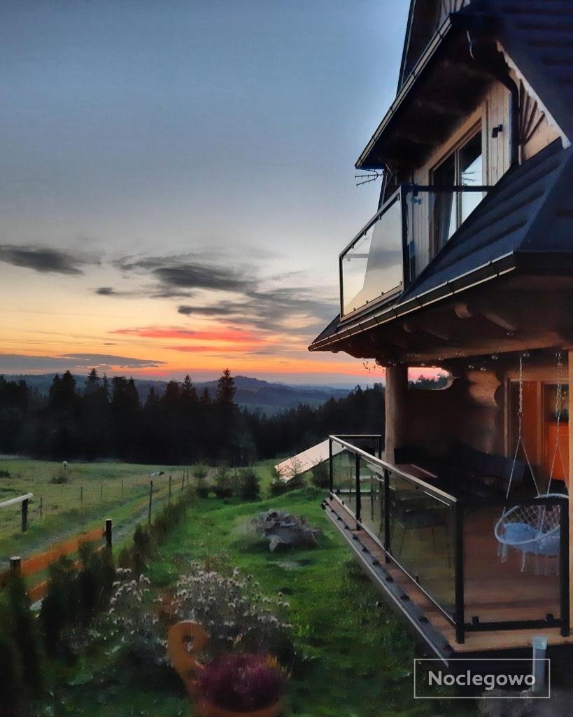 Góralski domek z bali SAŁAS