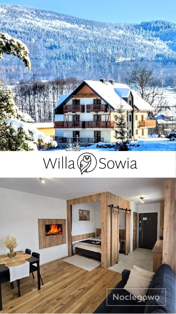Willa Sowia nowe apartamenty z pięknym widokiem na góry i potok