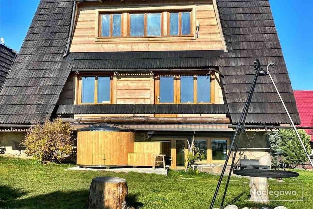 Uroczy górski dom z sauną, jacuzzi, balią ogrodową