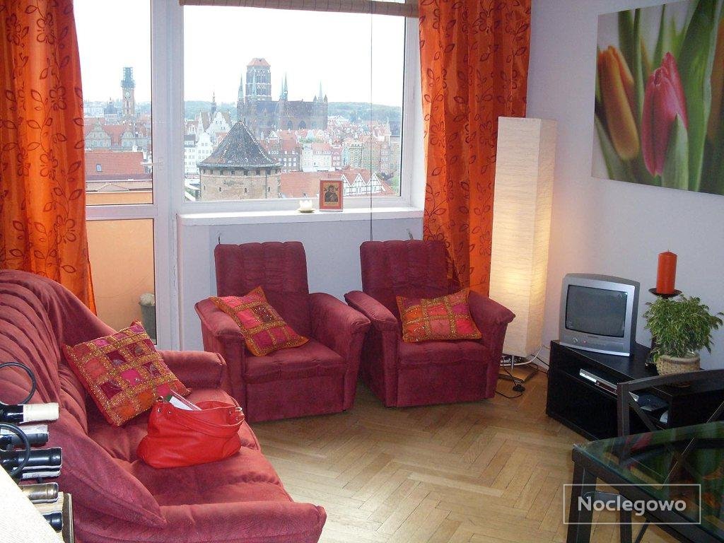 Widok na Starówkę z Ap. Panor. City View - Apartamenty w centrum Gdańska