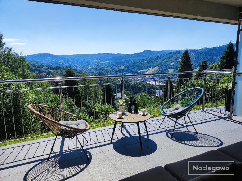 Apartament widokowy z tarasem Bukowa Wisła