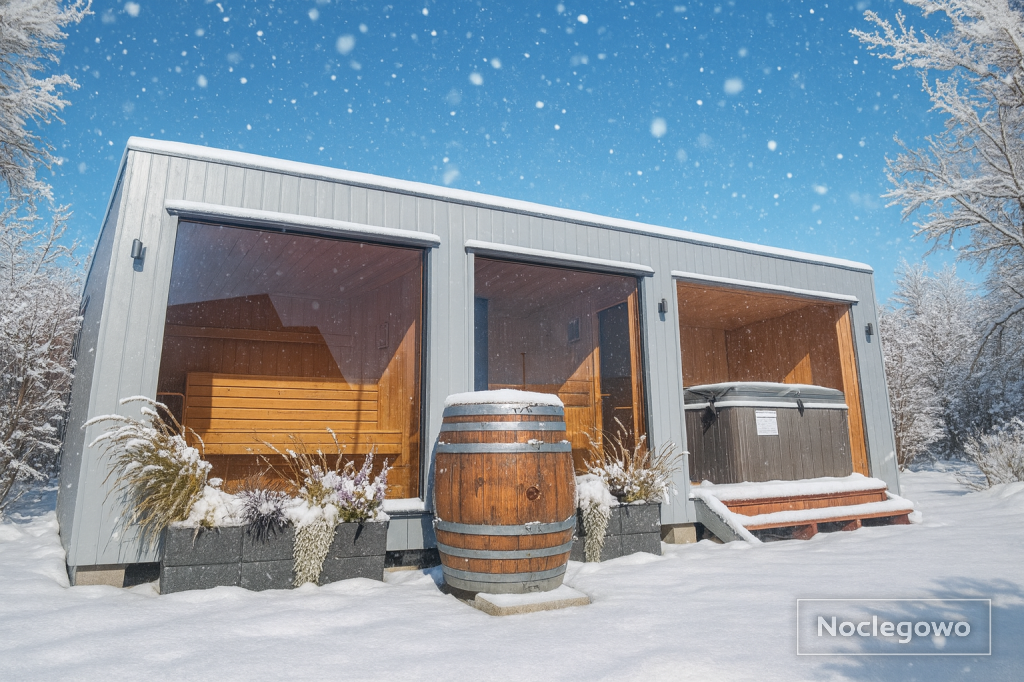 Sauna Jakkuzzi - Nadmorska Oaza domki nad morzem - Święta Sylwester Sauna Jakuzzi